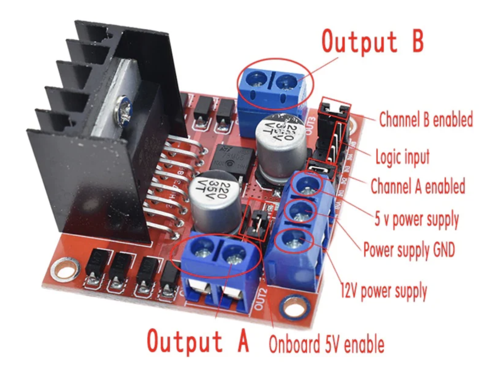 L298N Motor Driver